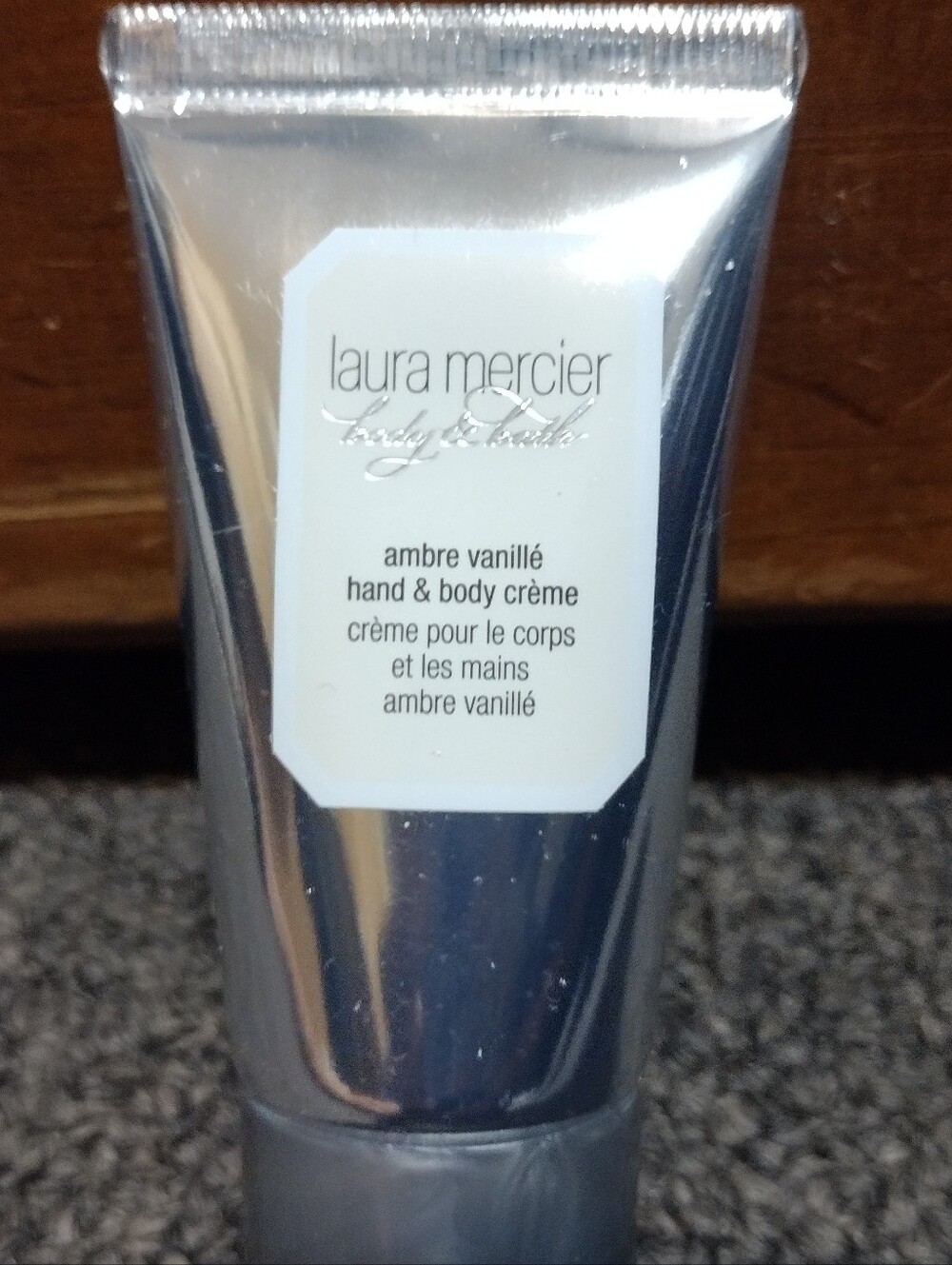 laura mercier Silver Ambre Vanillé Hand & Body Crème 1 FL OZ